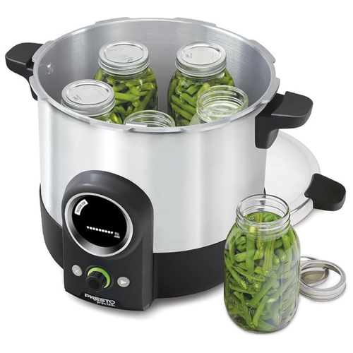 PRESTO Precise® 16-Quart Digital Pressure Canner – Electric Stainless Steel Canner
