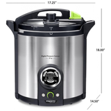 PRESTO Precise® 17-Quart Digital Pressure Canner – Stainless Steel Electric Pressure Canner